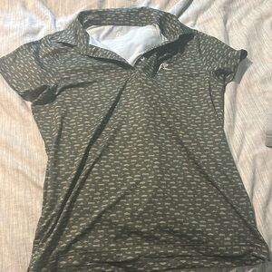 Army green rhoback polo